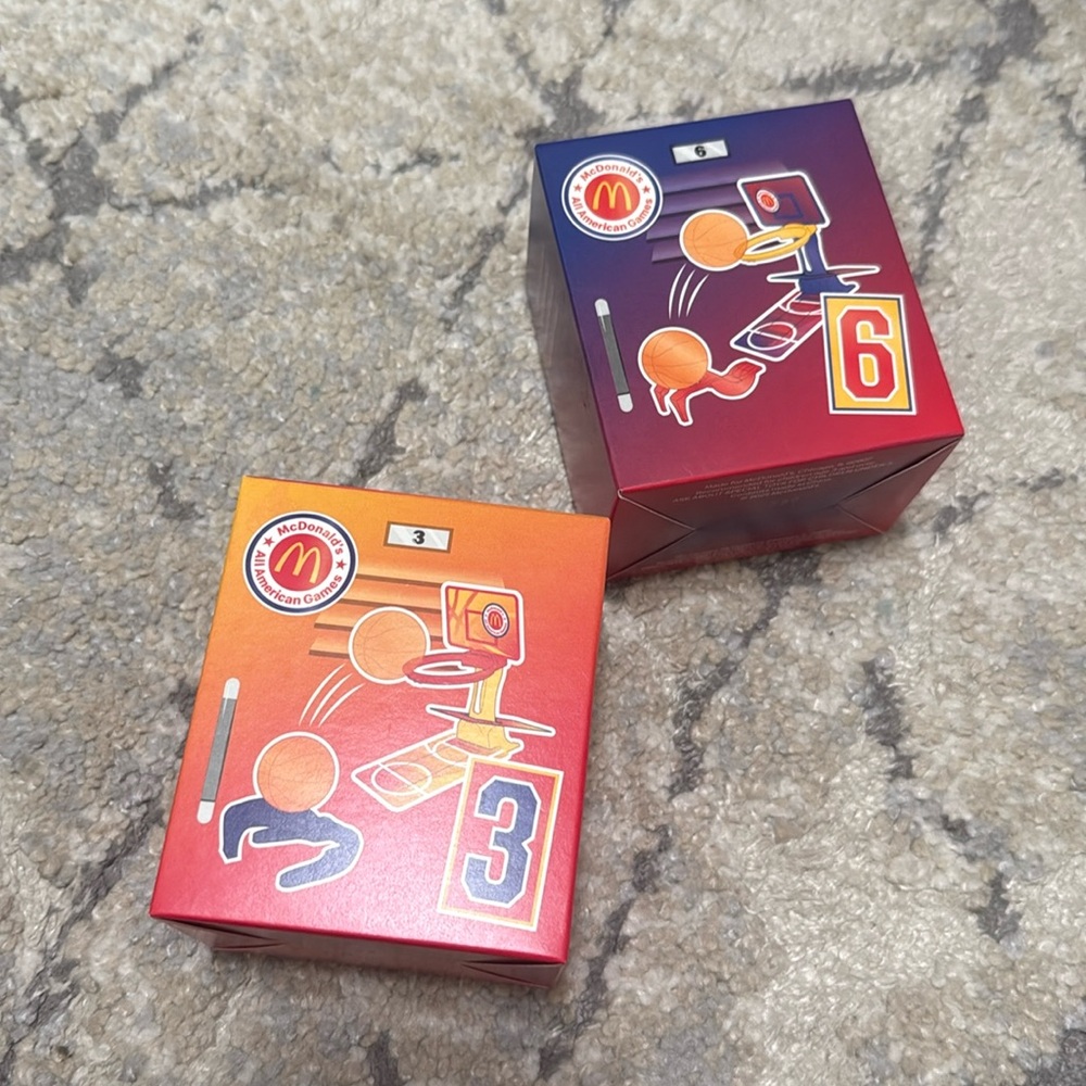 McDonald’s ALL AMERICAN GAMES #6 & #3 bundle
